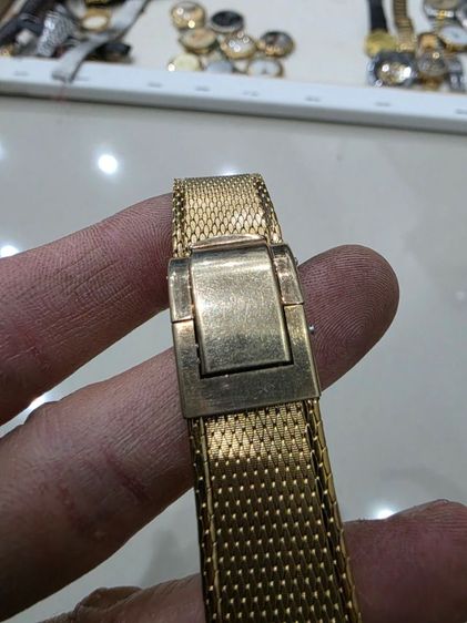 สายสีทอง 10K GF  UK สวย หายาก ของใหม่เก่าเก็บ เดิมๆ 18 มิล ขายตามสภาพ ของใหม่ เก่าเก็บ น่าสะสม พร้อมส่งครับ รูปที่ 3