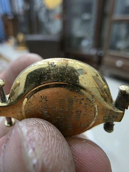 ตัวเรือน นาฬิกา 18K GOLD ELECTRD PLATED  หายาก เดิมๆ สวยหนักๆ ขายตามสภาพ พร้อมส่งครับ  รูปที่ 8