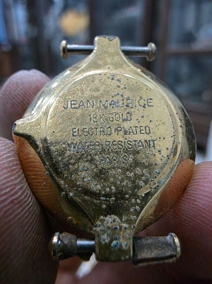 ตัวเรือน นาฬิกา 18K GOLD ELECTRD PLATED  หายาก เดิมๆ สวยหนักๆ ขายตามสภาพ พร้อมส่งครับ  รูปที่ 6