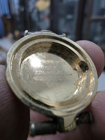 ตัวเรือน นาฬิกา 18K GOLD ELECTRD PLATED  หายาก เดิมๆ สวยหนักๆ ขายตามสภาพ พร้อมส่งครับ  รูปที่ 9