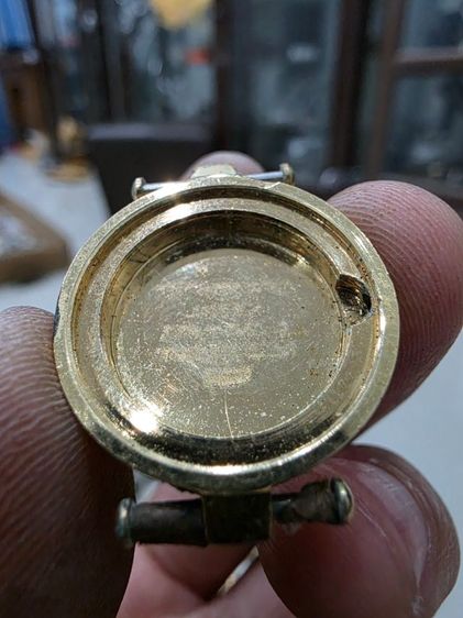 ตัวเรือน นาฬิกา 18K GOLD ELECTRD PLATED  หายาก เดิมๆ สวยหนักๆ ขายตามสภาพ พร้อมส่งครับ  รูปที่ 7