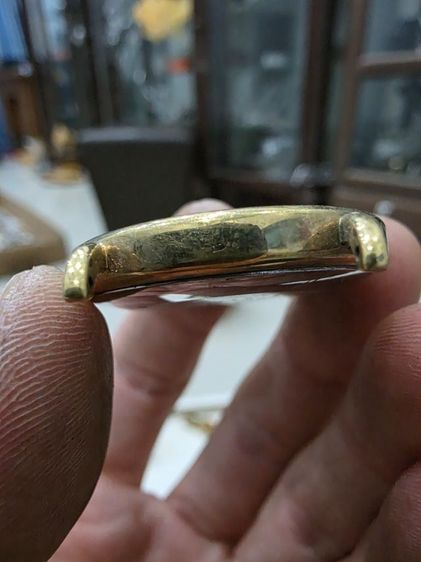 นาฬิกา Bulova สีทอง ตัวเลขโรมัน สวย หายาก รุ่นเก่า ขายตามสภาพ สวย น่าสะสม  พร้อมส่งครับ รูปที่ 4