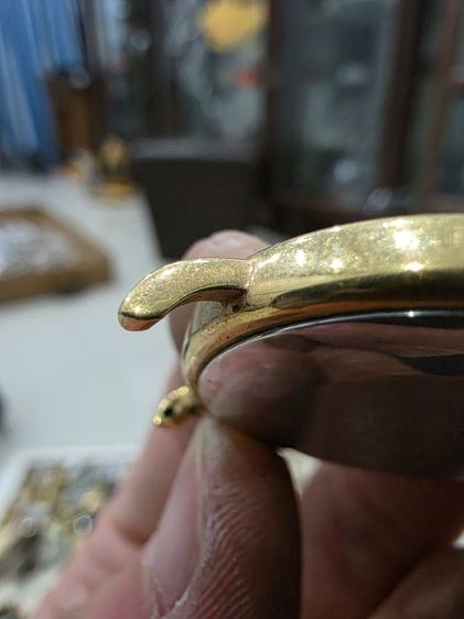 นาฬิกา Bulova สีทอง ตัวเลขโรมัน สวย หายาก รุ่นเก่า ขายตามสภาพ สวย น่าสะสม  พร้อมส่งครับ รูปที่ 7