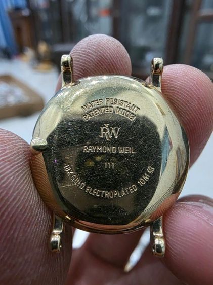 ตัวเรือน นาฬิกา 18K Gold Electrd Plated  สวยหายาก ของเก่าเก็บ ขายตามสภาพ พร้อมส่งครับ