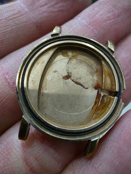 ตัวเรือน นาฬิกา 18K Gold Electrd Plated  สวยหายาก ของเก่าเก็บ ขายตามสภาพ พร้อมส่งครับ รูปที่ 7