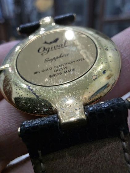 ตัวเรือน นาฬิกา 18K GOLD ELECTRD PLATED  สวยหายาก รุ่นเก่าเดิมๆ น่าสะสม ขายตามสภาพ พร้อมส่งครับ รูปที่ 5
