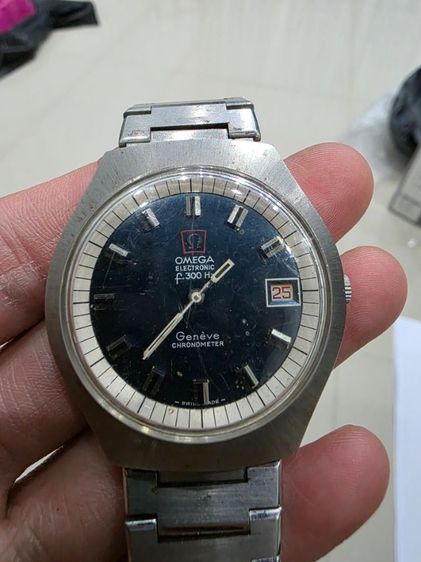 นาฬิกา Omega Electronic 300Hz Geneve Chronometer หายาก สวย เก่าเก็บ ขายตามสภาพ พร้อมส่งครับ