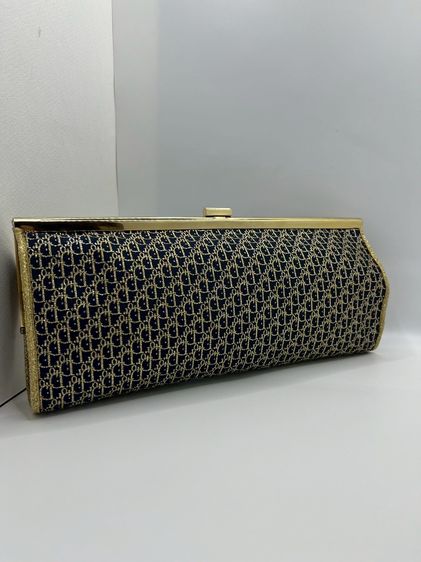 Christian Dior Oblique Frame Clutch ของแท้ 100💯 (ใช้งานน้อยสภาพดีมาก) รูปที่ 12