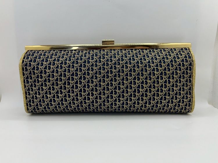 Christian Dior Oblique Frame Clutch ของแท้ 100💯 (ใช้งานน้อยสภาพดีมาก) รูปที่ 4