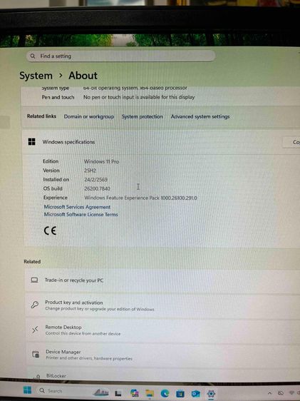 Lenovo ThinkCentre M720q MINI  i3 GEN 8 ตัวเล็ก ติดรถได้ แถม Windows 11 แท้  รูปที่ 6