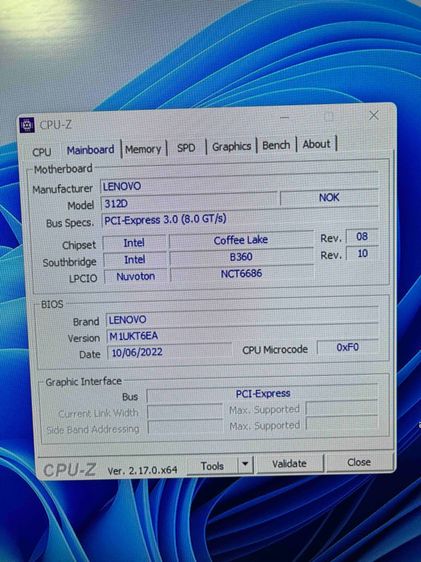 Lenovo ThinkCentre M720q MINI  i3 GEN 8 ตัวเล็ก ติดรถได้ แถม Windows 11 แท้  รูปที่ 11