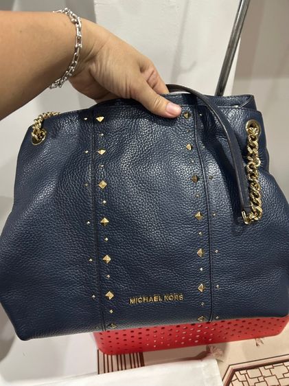 MK แท้ หนังวัวแท้ สีกรม สวย รูปที่ 6