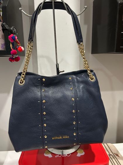 MK แท้ หนังวัวแท้ สีกรม สวย