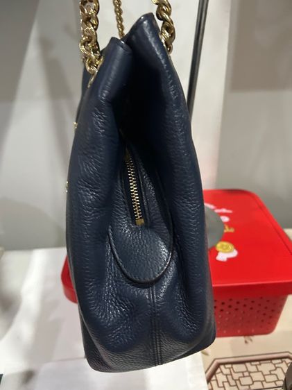 MK แท้ หนังวัวแท้ สีกรม สวย รูปที่ 4