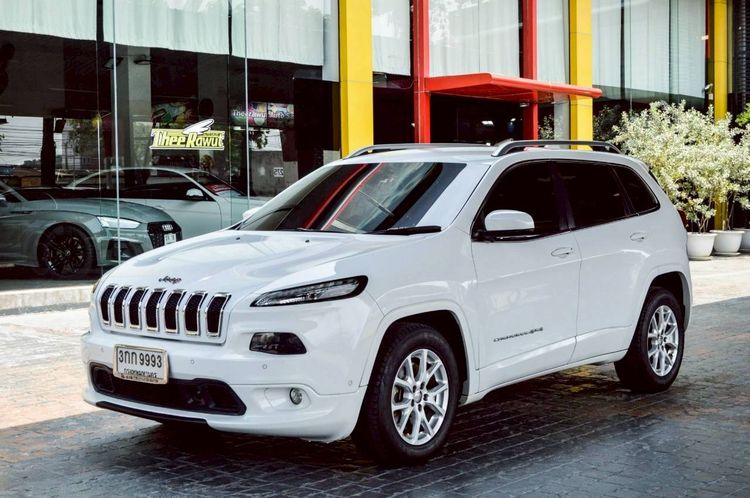 Jeep Cherokee 2014 2.4 Limited 4X4 Utility-car เบนซิน ไม่ติดแก๊ส เกียร์อัตโนมัติ ขาว รูปที่ 2