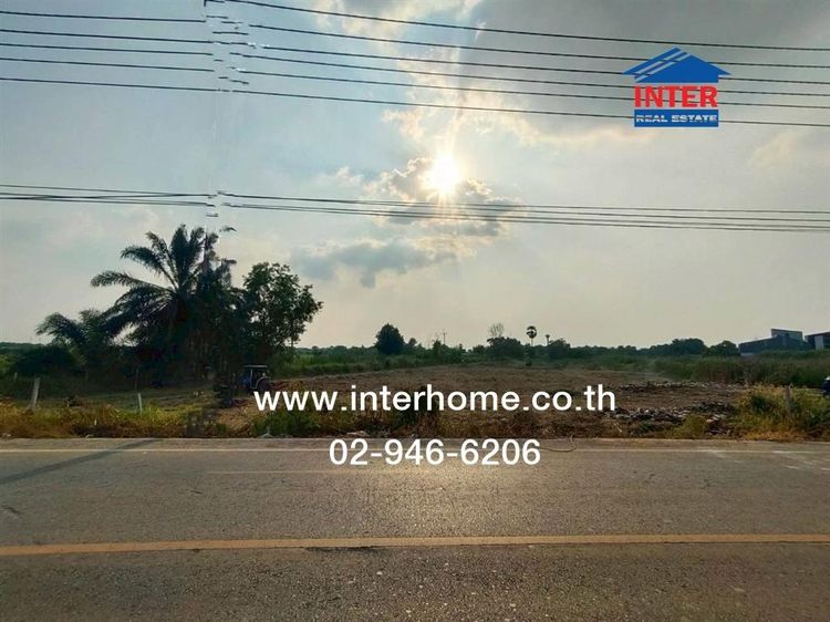 ที่ดินเปล่า 6 ไร่ 295 ตร.ว. ที่ดินเปล่า ใกล้แฟคทอรี่ยาร์ด ลำลูกกา ติดถนนเลียบด่วนลำลูกกา ถนนเลียบมอเตอร์เวย์ลำลูกกา ถนนลำลูกกาคลอง5 