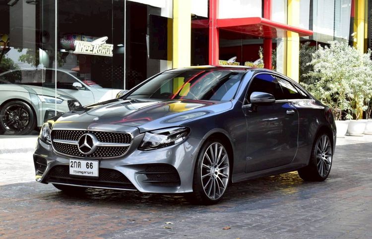 Mercedes-Benz E-Class 2017 E300 Sedan เบนซิน ไม่ติดแก๊ส เกียร์อัตโนมัติ เทา รูปที่ 2