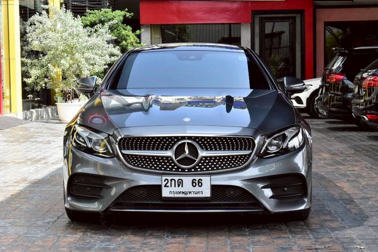 Mercedes-Benz E-Class 2017 E300 Sedan เบนซิน ไม่ติดแก๊ส เกียร์อัตโนมัติ เทา รูปที่ 3
