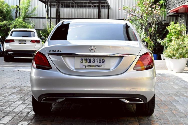 Mercedes-Benz C-Class 2022 C220 Sedan ดีเซล ไม่ติดแก๊ส เกียร์อัตโนมัติ เงิน รูปที่ 4