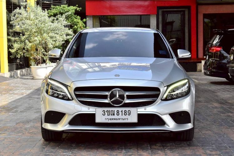 Mercedes-Benz C-Class 2022 C220 Sedan ดีเซล ไม่ติดแก๊ส เกียร์อัตโนมัติ เงิน รูปที่ 3