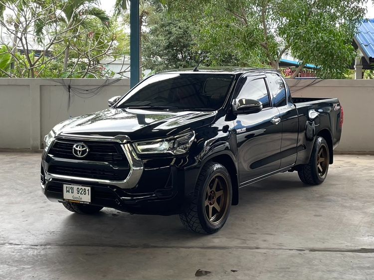 รถ Toyota Hilux Revo Smart Cab 2.4 Mid Z Edition สี ดำ