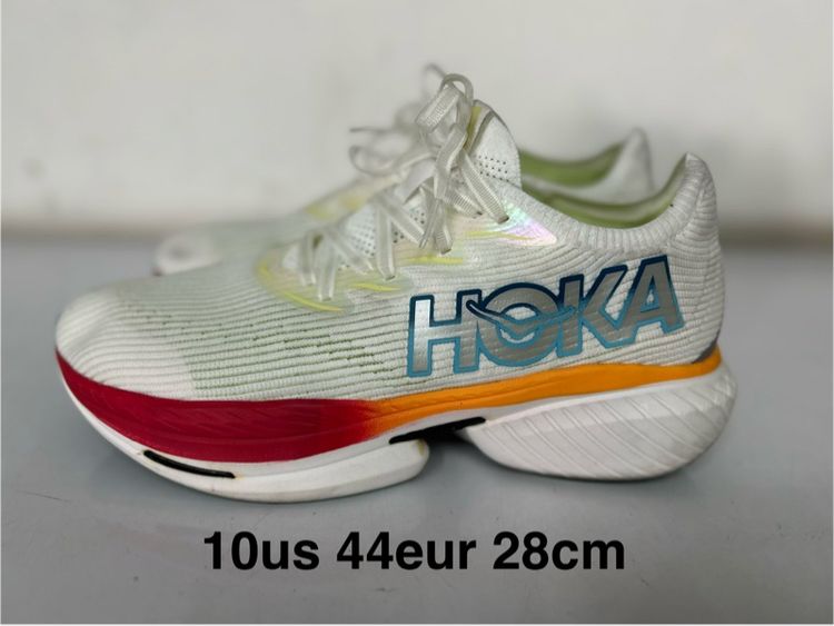 ขาว ผ้า รองเท้าผ้าใบ UK 9.5 | EU 44 | US 10 อื่นๆ รองเท้า HOKA