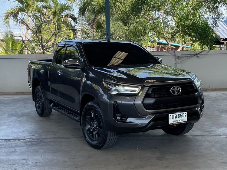 Toyota Hilux Revo 2020 Smart Cab 2.4 Mid Prerunner Pickup ดีเซล ไม่ติดแก๊ส เกียร์อัตโนมัติ เทา รูปที่ 3