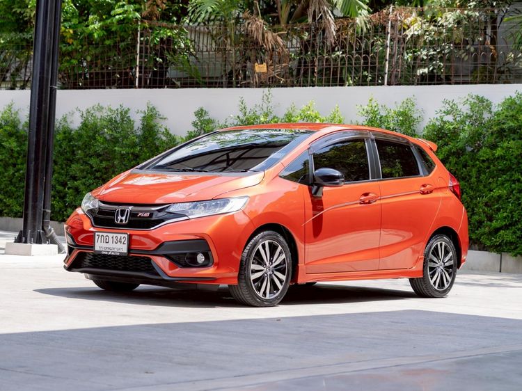 Honda Jazz 2018 1.5 RS i-VTEC Sedan เบนซิน ไม่ติดแก๊ส เกียร์อัตโนมัติ ส้ม รูปที่ 3