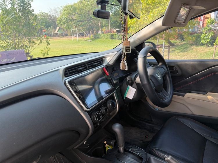 Honda City 2015 1.5 S CNG Sedan เบนซิน NGV เกียร์อัตโนมัติ ขาว รูปที่ 4