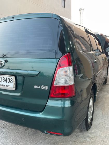 Toyota Innova 2013 2.0 G Van เบนซิน เกียร์อัตโนมัติ เขียว รูปที่ 4