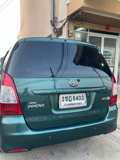 Toyota Innova 2013 2.0 G Van เบนซิน เกียร์อัตโนมัติ เขียว รูปที่ 3