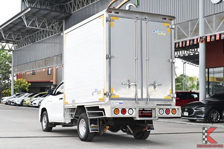 Toyota Hilux Revo 2025 2.4 Entry Pickup ดีเซล ไม่ติดแก๊ส เกียร์ธรรมดา ขาว รูปที่ 3