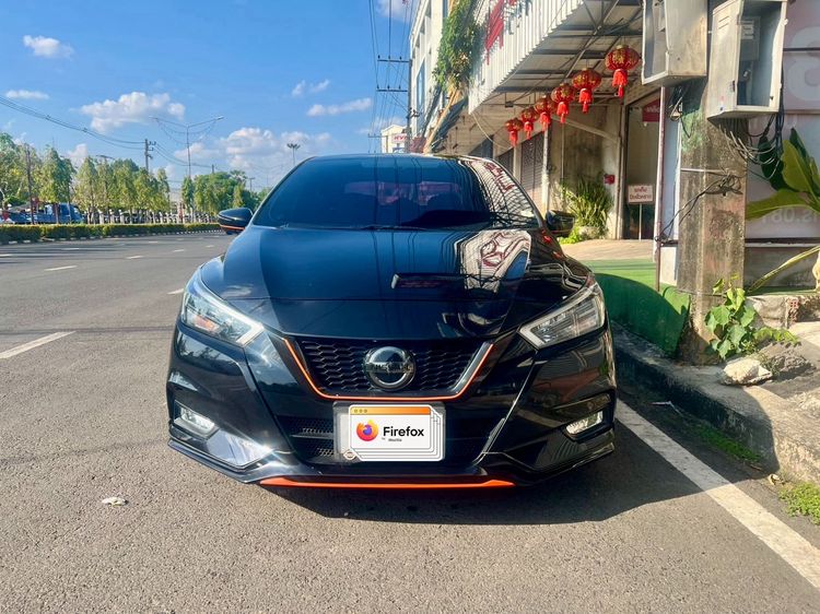 รถ Nissan Almera 1.0 VL สี ดำ