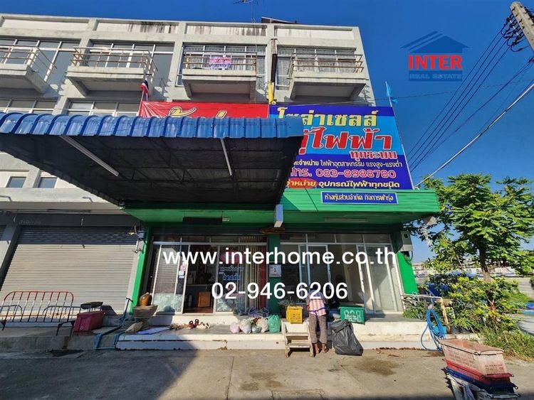 อาคารพาณิชย์ 3 ชั้น 32 ตร.ว. อาคารพาณิชย์ ใกล้ตลาดสามแยกกระทุ่มแบน ถนนเพชรเกษม ถนนพุทธสาคร กระทุ่มแบน สมุทรสาคร รูปที่ 3