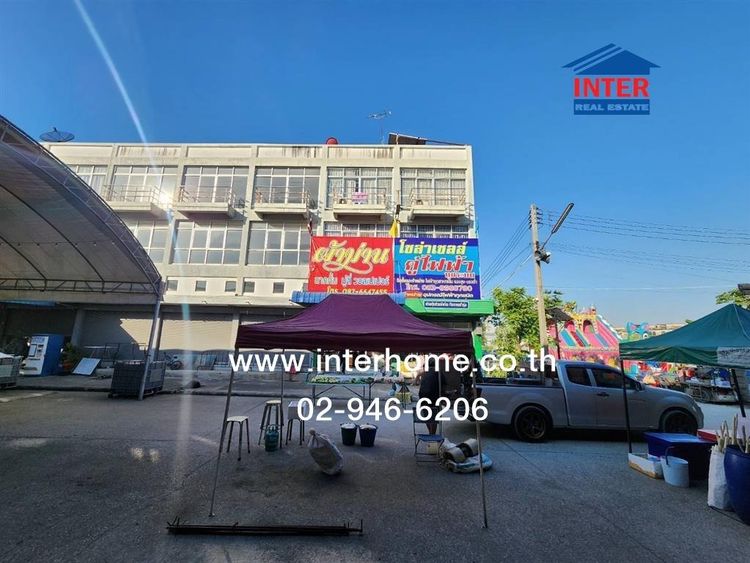 อาคารพาณิชย์ 3 ชั้น 32 ตร.ว. อาคารพาณิชย์ ใกล้ตลาดสามแยกกระทุ่มแบน ถนนเพชรเกษม ถนนพุทธสาคร กระทุ่มแบน สมุทรสาคร