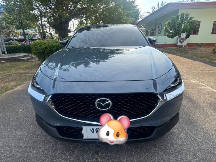 รถ Mazda CX-30 2.0 Carbon Edition สี เทา