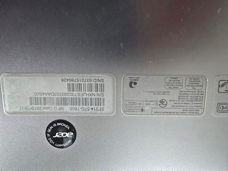 Acer Swift 3 i7 Gen 10th 1.30Ghz รูปที่ 6