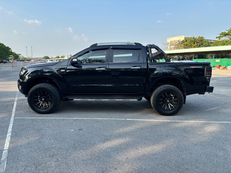 Ford Ranger 2017 2.2 Hi-Rider XLT Pickup ดีเซล ไม่ติดแก๊ส เกียร์ธรรมดา ดำ รูปที่ 4