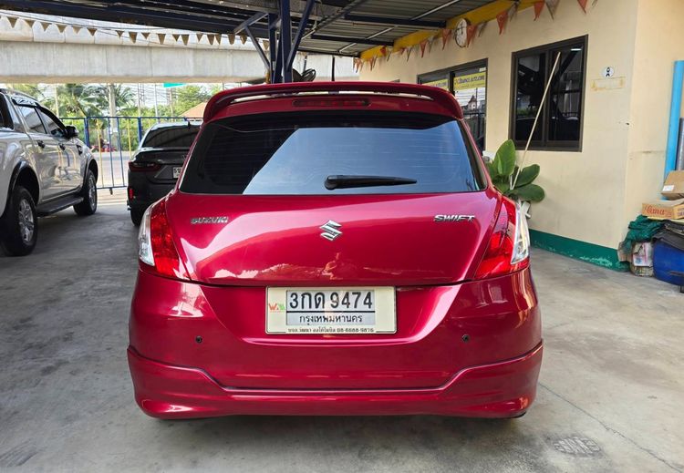 Suzuki Swift 2014 1.2 GLX Sedan เบนซิน ไม่ติดแก๊ส เกียร์อัตโนมัติ แดง รูปที่ 3
