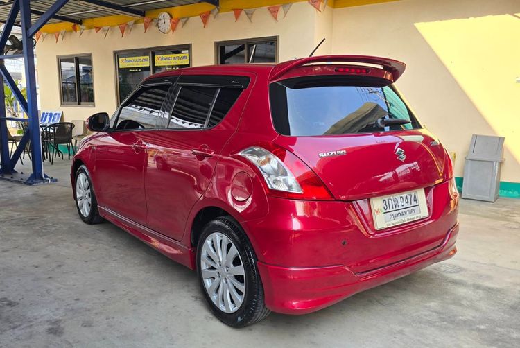 Suzuki Swift 2014 1.2 GLX Sedan เบนซิน ไม่ติดแก๊ส เกียร์อัตโนมัติ แดง รูปที่ 4