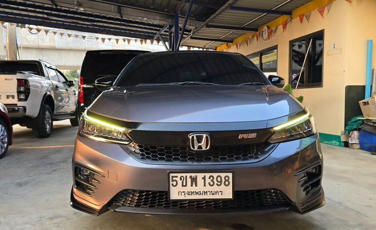 Honda City 2020 1.0 RS Sedan เบนซิน ไม่ติดแก๊ส เกียร์อัตโนมัติ เทา รูปที่ 2