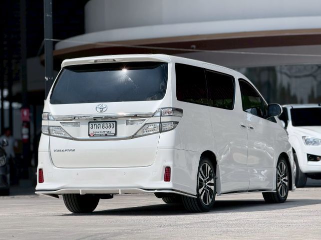 Toyota Vellfire 2014 2.4 V เบนซิน เกียร์อัตโนมัติ ขาว รูปที่ 4