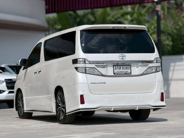 Toyota Vellfire 2014 2.4 V เบนซิน เกียร์อัตโนมัติ ขาว รูปที่ 2