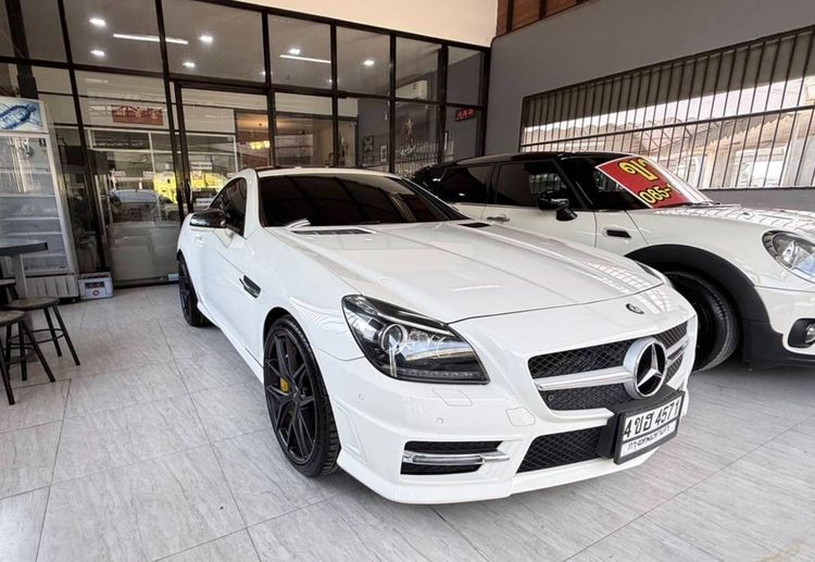 รถ Mercedes-Benz SLK-Class SLK200 AMG สี ขาว