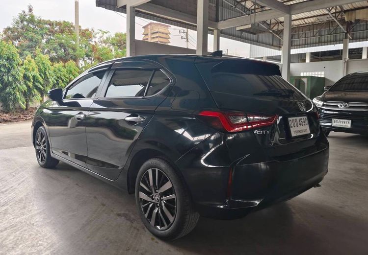 Honda City 2021 1.0 SV Sedan เบนซิน ไม่ติดแก๊ส เกียร์อัตโนมัติ ดำ รูปที่ 4
