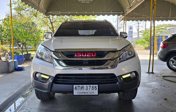 Isuzu MU-X 2015 2.5 Utility-car ดีเซล ไม่ติดแก๊ส เกียร์อัตโนมัติ ขาว รูปที่ 2