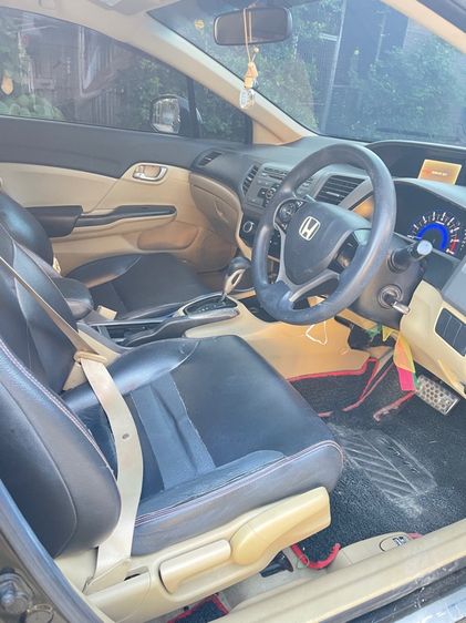 Honda Civic 2012 1.8 E i-VTEC Sedan เบนซิน เกียร์อัตโนมัติ ดำ รูปที่ 4