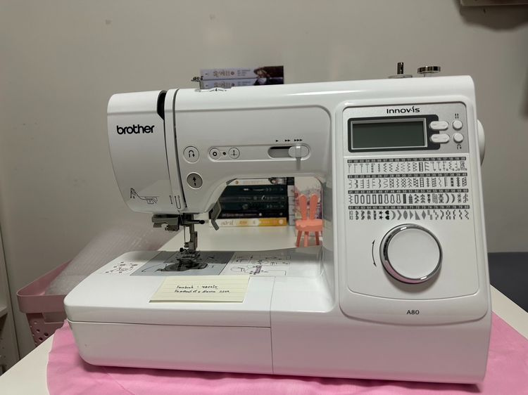 จักรเย็บผ้า Brother Innov-is A80 สภาพดี ใช้น้อย นัดรับสายไหม ลำลูกกา รูปที่ 4