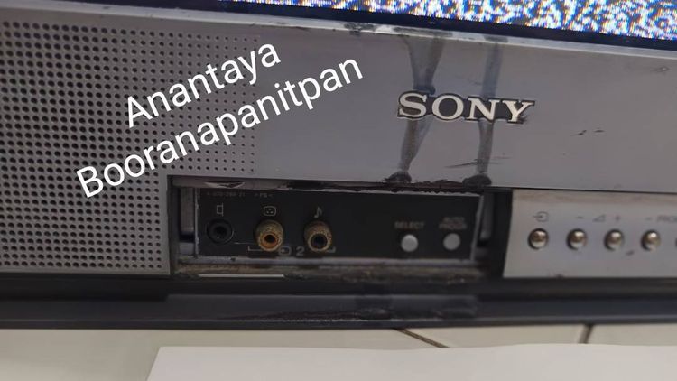 ทีวีจอแก้ว Sony 14 นิ้ว trinitron รูปที่ 3