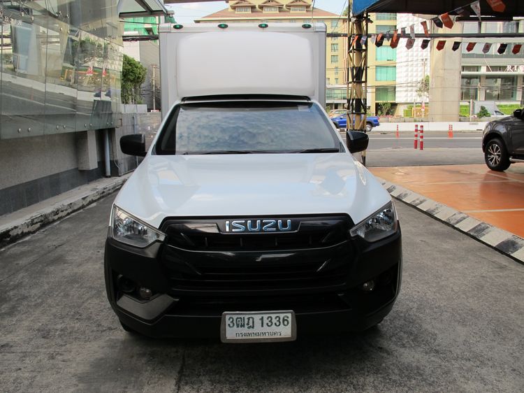 Isuzu D-MAX 2021 1.9 B Van ดีเซล ไม่ติดแก๊ส เกียร์ธรรมดา ขาว รูปที่ 3